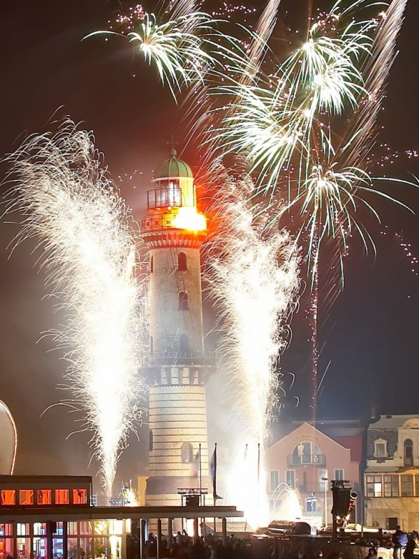 Leuchtturm in Flammenwarnemünde