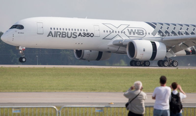 Airbus A350 auf der ILA Berlin Airshow 2016